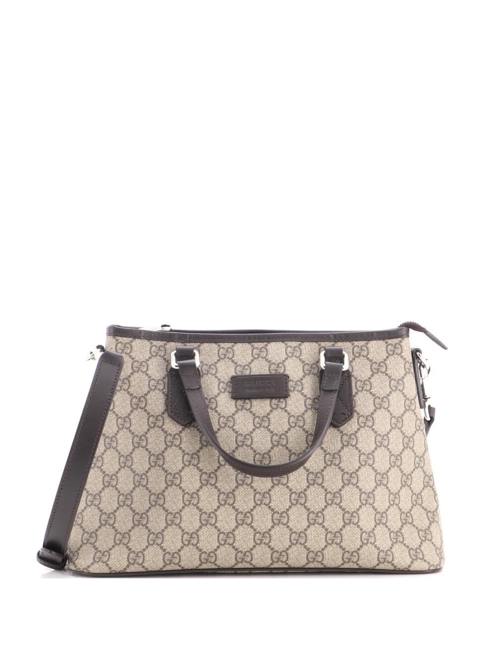 Gucci Convertible Zip Tote Gg Coated #352274G12B